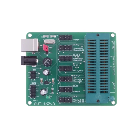 Adapter dla programatorów AVR ISP (podstawka ZIF) - KIT AVT 1462