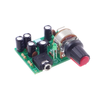 Prosty wzmacniacz słuchawkowy z układem TDA2822 - KIT AVT 1782