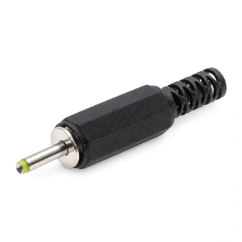 Wtyk zasilający DC 0,7/2,5/9 mm prosty, na kabel (rozbieralny)