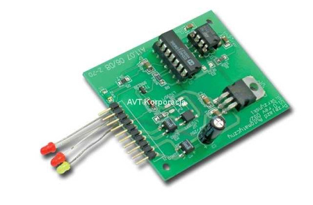 Przejazd automatyczny - PCB do projektu AVT 5212