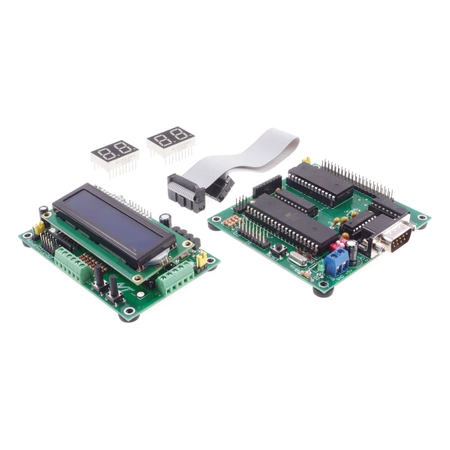 Płytka testowa kursu - zlutowany KIT AVT 3505