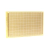 Płytka uniwersalna 12 x 18 cm, jednostronna, raster 2,54 mm, żółta, PU17