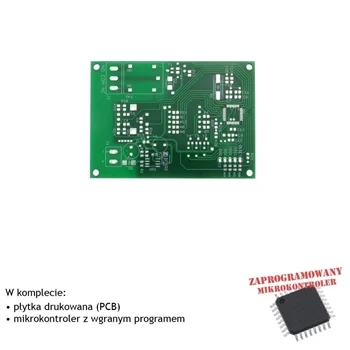 Wyłącznik czasowy 1-999 min, PCB i mikroprocesor do projektu AVT5707