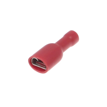 Konektor płaski żeński w pełnej izolacji 6.3mm 0.8mm 0.5-1mm² - końcówka kablowa