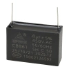Kondensator rozruchowy do silnika 4µF 450VAC, CBB61, do druku, 47 × 18 × 31 mm, EPERS