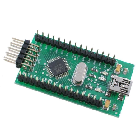 Minimoduł z ATmega8 - zlutowany KIT AVT 1622