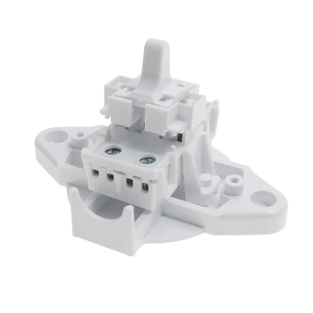 Włącznik światła schodowy, montaż natynkowy, kolor biały, seria Retro PRL