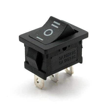 Przełącznik MRS-103A-C3 6A/250VAC czarny