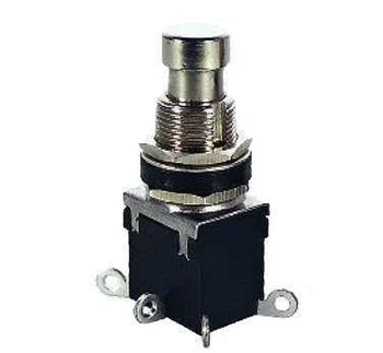 Przełącznik ON-(ON) PBS-24-212 DPDT monostabilny FOOTSWITCH