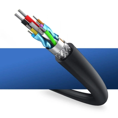 Przedłużacz USB 3.0 A-A, wtyk – gniazdo, 3 m, 5 Gb/s, pozłacane styki, UGREEN US129