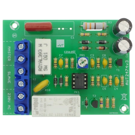 Uniwersalny wyłącznik pomocniczy - KIT AVT 2474