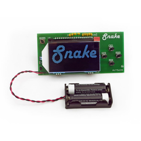 Gra elektroniczna SNAKE - zlutowany KIT AVT 5639