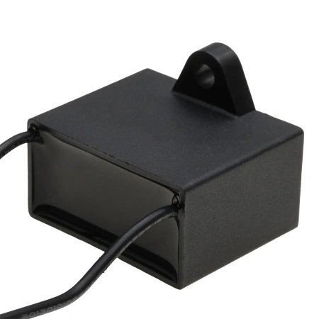 Kondensator rozruchowy EPERS CBB61 2uF 450VAC do silnika, przewody 20cm, 36x15x25mm