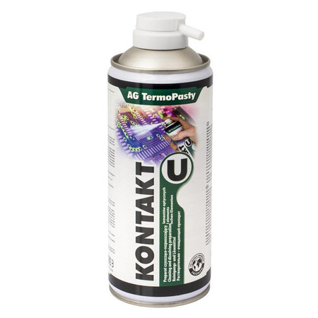 Kontakt U, preparat do mycia obwodów drukowanych - spray 400ml - AGTermoPasty AGT-226