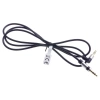 Kabel stereo jack 3.5 wtyk prosty - wtyk kątowy, 3m