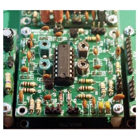 Modułowy odbiornik nasłuchowy Dosia - Filtry wejściowe w.cz. 40m/80m - PCB do projektu AVT 3190
