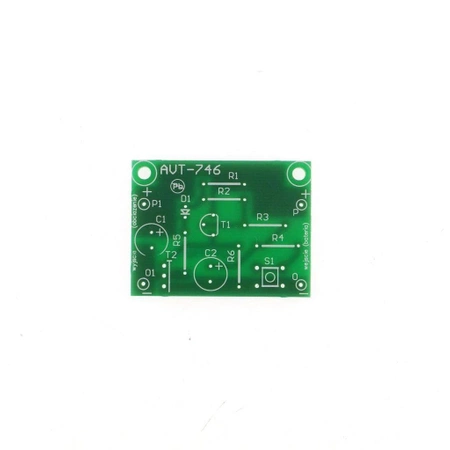 Ekonomizer, automatyczny wyłącznik baterii, PCB do projektu AVT746