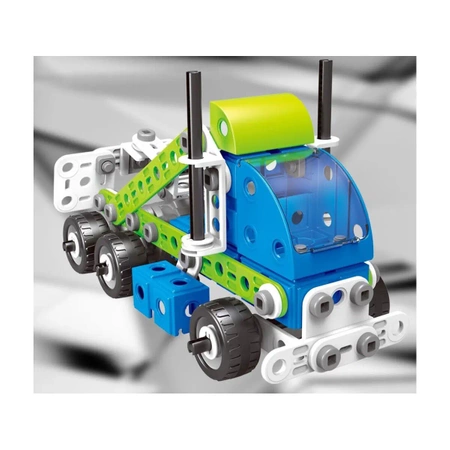 Klocki konstrukcyjne: pojazdy budowlane 18w1