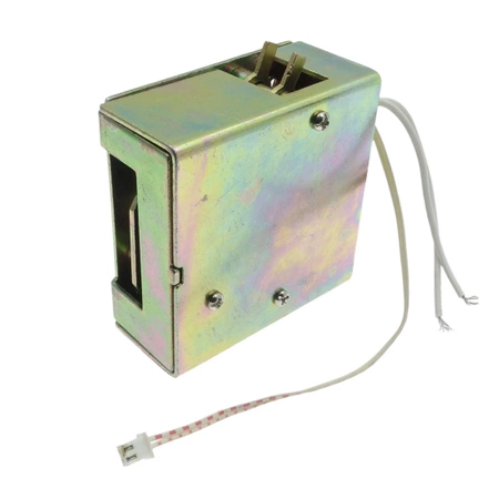 Elektrozamek elektromagnetyczny, do mebli, 12 V DC, obudowa metalowa