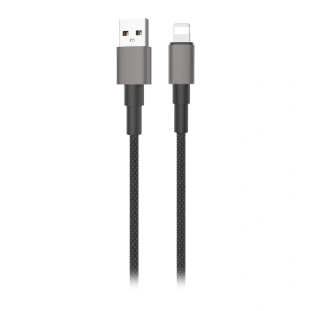 Kabel USB-A - Lightning, 3 A, 1,2 m, czarny, Miccell, VQ-D34