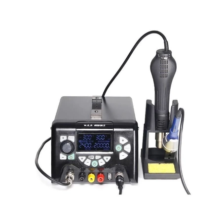 Stacja lutownicza WEP 853D5A-II zasilacz 30V 5A, grotówka 75W