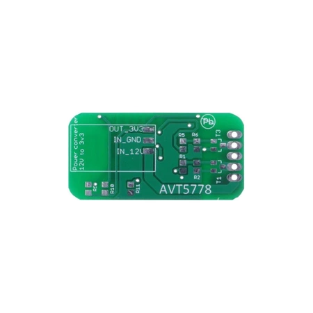 Sterownik taśm LED RGBW zgodny z HomeKit, PCB do projektu AVT5778