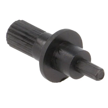 Gałka, wałek regulacyjny sześciokąt, czarny fi=5mm do potencjometrów PT10L