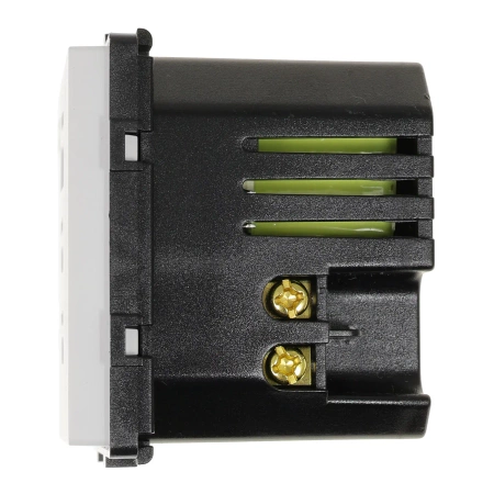 Ładowarka USB A + 2xC 65W GaN biała podtynkowa (moduł bez ramki) - TAWOIA Glass