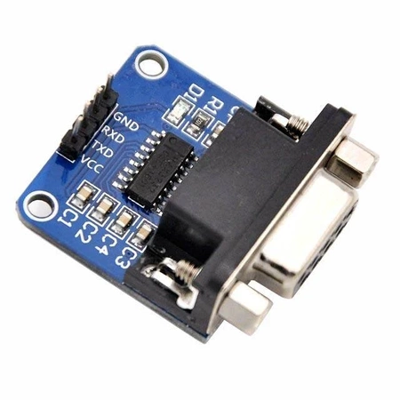 Konwerter RS232-TTL MAX3232 z gniazdem DB9 - interfejs RS232 Arduino