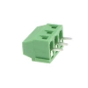 Złącze śrubowe do druku, 3 pola, raster 3,81mm, wysokość 8,6mm, 300V / 10A, 1,0mm², PA66, Degson DG381