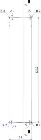 Obudowa 68x129, h=24mm, Z34