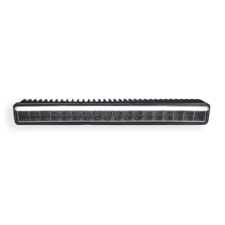 Reflektor drogowy LED samochodowy, 2 funkcje: pozycyjne, drogowe, 4000 lm, 45W, 18 LED, 12V/24V, L3416