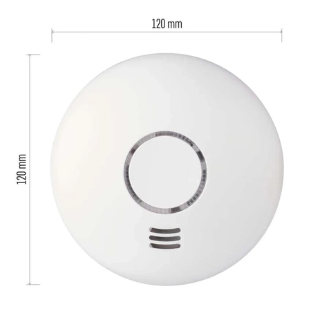 Detektor dymu GS558 EMOS, bezprzewodowy, żywotność 10 lat
