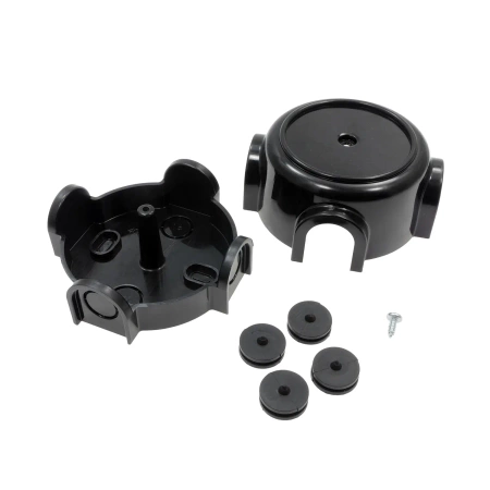 Puszka natynkowa Retro PRL 400VAC IP44 czarna