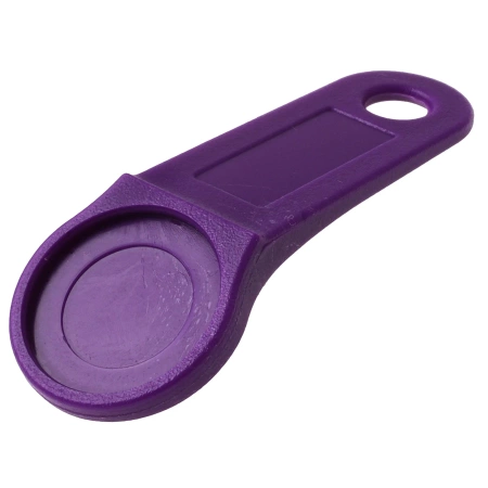 Uchwyt, brelok do pamięci pastylkowej DS1990 - fioletowy