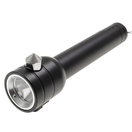 Latarka samochodowa LED, 200 lm, zbijak szyb, przecinak pasów, funkcja powerbanku, ładowanie USB-C, ALR-LA0213
