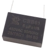 Kondensator rozruchowy do silnika 6µF 450VAC, CBB61, do druku, raster 42mm, 48 × 26 × 37 mm