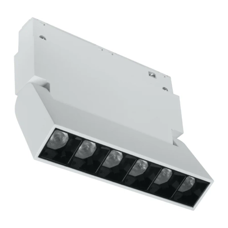 Reflektor szynowy magnetyczny liniowy regulowany 6W 480lm 4000K biały M-LINE