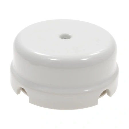 Puszka ceramiczna natynkowa biała 78x78x35 Ceramic Loft