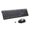 Zestaw bezprzewodowy: klawiatura i mysz ergonomiczna 2,4 GHz, 4000 DPI, UGREEN MK006