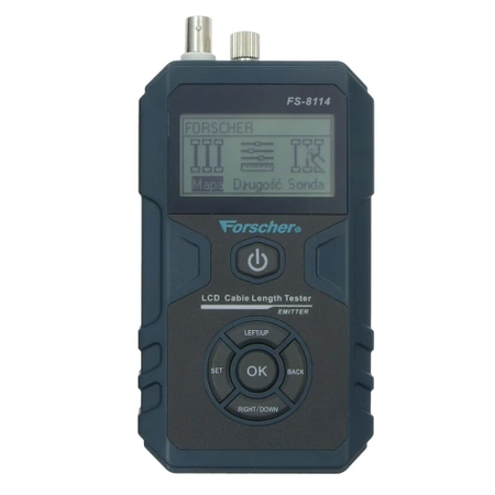 Tester sieci LAN szukacz par przewodów FS8114 Forscher