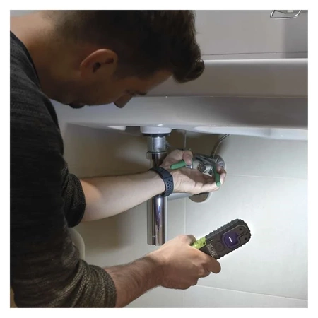 Lampa warsztatowa LED 5W COB +3W LED, 400lm, 2000mAh ładowalna