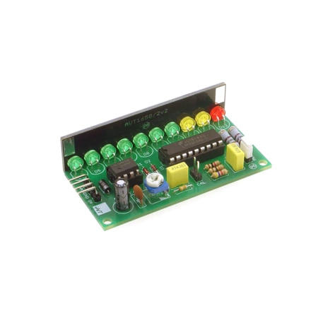 Wskaźnik poziomu sygnału audio - 10-punktowe pole odczytowe - KIT AVT 1650