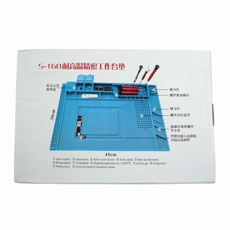 Silikonowa mata serwisowa 45x30cm z magnesami