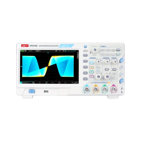 Oscyloskop cyfrowy Uni-T UPO2104E, 4 kanały, 100 MHz, 1 GS/s, pamięć 56 Mpts