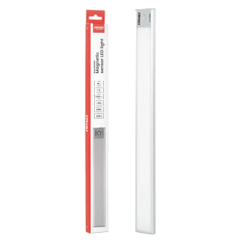 Lampa LED bezprzewodowa z czujnikiem ruchu PIR 2 W 1500 mAh 40 cm 180 lm 6000 K USB-C, AMIO-04894
