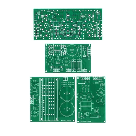 Stereofoniczny wzmacniacz lampowy o mocy 2×15W z lampami 6C33C, PCB's do projektu AVT5365