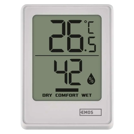 Termometr z higrometrem E0345