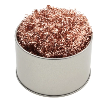 Czyścik do grotów w metalowej puszce