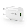 Ładowarka sieciowa USB-A 18W - szybkie ładowanie QC3.0 everActive SC-250Q